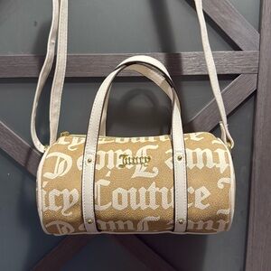 Juicy Couture barrel handbag purse